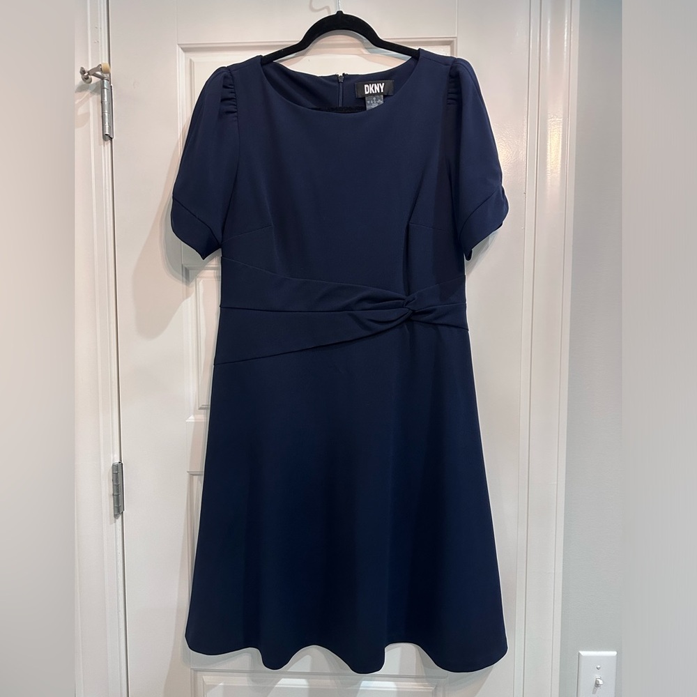 DKNY Navy Dress size 14